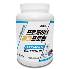 프로게이너 에그프로틴 쿠키앤크림맛 계란흰자 난백 알부민 단백질파우더, 1개, 1kg