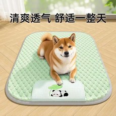 狗狗涼蓆 寵物貓狗夏季涼感墊 清爽透氣 舒適, 1個, 2XL 120*90【多隻貓狗使用】,青檸綠-冰爽透氣