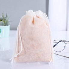 부직포 선물포장 다용도 신발정리 더스트백 복주머니 제품 포장용, 블랙 30x40cm