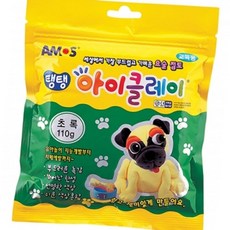아모스 6000 탱탱아이클레이 110g 초록 (5개입)