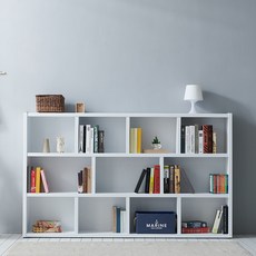 파로마 피츠 댄디 2000 3단 와이드 오픈 책장, 화이트