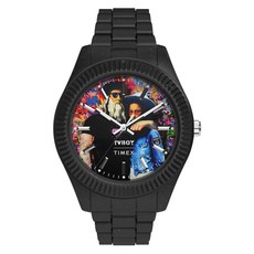 타이맥스 x TVBOY 레오 & 리사 레거시 오션 42mm 시계 TW2Y46700 675624