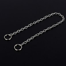 1P 걸이용 체인줄 x 7set, 체인형(은색줄)