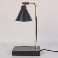 잇츠 알로하 마블 다이얼 빛조절 캔들워머, 블랙