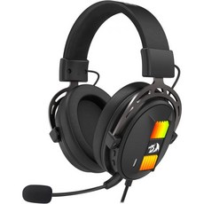 Redragon H375 Wired Gaming Headset 53mm Drivers 7.1 Surround Sound Detachable Noise Cancelling Mic, Redragon H375 Wired Gaming Hea
