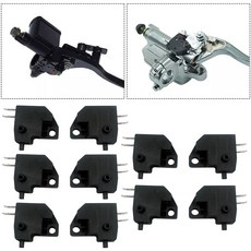 오토바이 브레이크 라이트 스위치 공장 특성 안정적인 블랙 색상 클러치 사양, 5Pcs Left 5Pcs Right