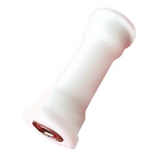 헤비 타입 복부 기계 휠 저소음 체육관 액세서리 쉽게 설치 부드러운 슬라이딩 체육관 액세서리, 하얀색, 5AC707945_TLL, 1개