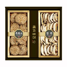[표고아빠] 참나무원목재배 국산표고버섯 선물세트[행복2호] 어린이집선생님 은사님 답례품 건강선물 추석 한가위 저렴한 선물, [행복2호](택배박스), 1개