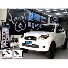 武分舖 Daihatsu Terios 專用 防水防塵氣密 不咬漆汽車隔音條-靜化論, B柱+C柱, 1個