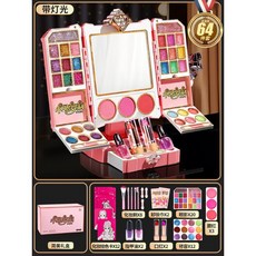 兒童化妝品玩具 公主娃娃梳妝檯套裝過家家, 公主化妝鏡, 1個
