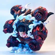 海賊王 四檔 魯夫 天繪魯夫 猿王群鴨炮手辦, 1個, 1