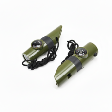 다용도 생존 키트 7가지 기능 호루라기 나침반 돋보기 등산용품, 1개, E다용도후레쉬(7가지기능)