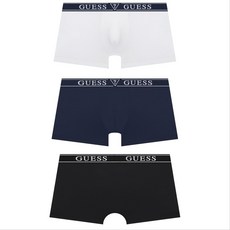 게스 속옷 언더웨어 화이트로고ABT원단 드로즈WHBKNY3종중택1ODMDR192WHBKNY GTE360 JJL932