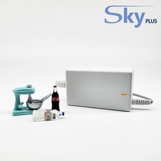 대한민국 SKYPLUS 어댑터 DC 12V 3A [전원일체형] 5.5mm X 2.5mm~2.1mm [백색 WHITE], SKY1230A CC F(ST) 화이트