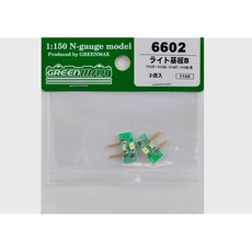 그린맥스 Greenmax N게이지 6602 라이트 기판B 2개입, 2개