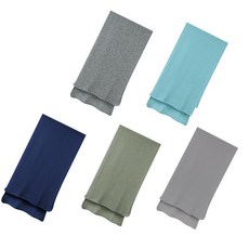 酷爵 COOCHAD 日本銅氨絲涼感永凍巾二代 升級加寬 運動毛巾 強撚紗 吸汗透氣快乾 台灣製, 五福臨門組 (五色各一), 1個