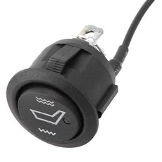 SUV 트럭용 자동차 단추 시트 가열 제어 3 핀 원형 로커 스위치 DC 12V OFF/ON