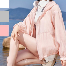 여성 경량 바람막이 여름 간절기 얇은 골프 후드점퍼_WFHBVS3