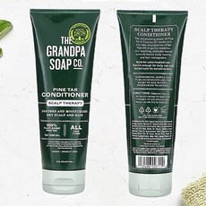 Grandpa's Pine 祖父牌松焦油 頭皮護理 控油止癢 深層清潔毛囊 改善頭皮健康, 1個, 237ml