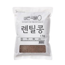 두보식품 바른곡물 렌틸콩, 1kg, 1개
