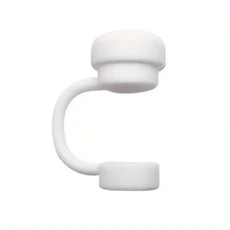 1PC 캡 재사용 가능한 실리콘 빨대 토퍼 컵용 누출 방지 커버 텀블러 액세서리, 01 1Pc