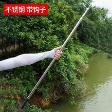 민물 대형 뜰채 2 5m 캠핑 대물 다이빙 어구 횟집 1 6m 막대 여행 뜰채망, 47 2미터 두께의 들대[주의는 막대]