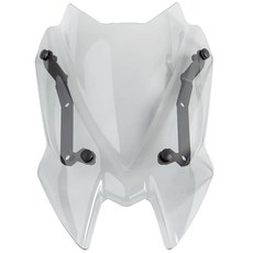 오토바이 윈드실드 더블 버블 윈드스크린 Z900 Z 900 2020 2021 2022 2023 2024 플라이스크린 스크린 바이저 디플렉터 블랙, 가벼운 연기