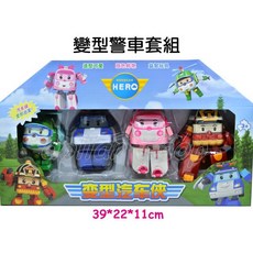 寶貝玩具屋 救難小英雄波力變型警車套組 - 熱門卡通波力及伴伴們變體機器人, 1個