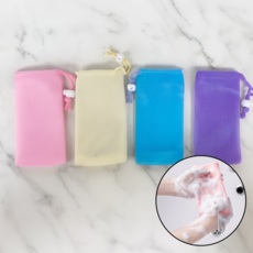 욕실 필수템 목욕 세안 겸용 클렌징 비누 8겹 거품망 세트, 1세트