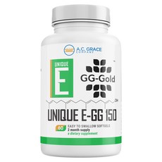 UNIQUE E E‑GG 150mg 軟膠囊, 1罐, 60顆