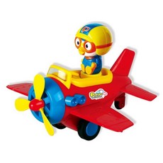 [공식] NEW 뽀로로 푸쉬앤고 비행기 풀백 장난감