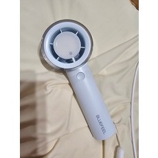 블루필 미니헤드 제트팬 휴대용 손 선풍기 미니 손풍기 냉각 에어컨 초강력 무선 터보, 소다화이트