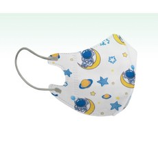 丰荷 兒童幼幼醫用口罩 1-3歲, 宇航員, 1個, 25片
