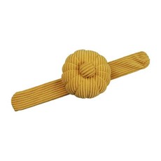 홀더/바느질 바늘 홀더/인형 바느질 핀 홀더, 코듀로이, 노란색, 1개