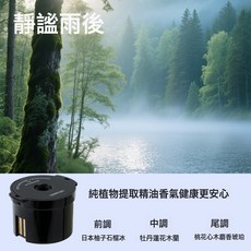 2025智能雲霧觀景車載香薰機車用霧化噴香高級汽車自動噴霧香氛, 1個, 靜謐雨後【替換香彈】:1個