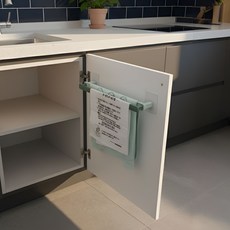 베리본 쓰레기 종량제 봉투 정리 거치대, 화이트, 1개