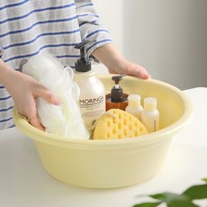 마켓다인Z 대야 소중대 빨래바구니, 폰스 다용도 볼 (소) 그린