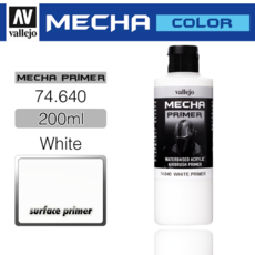 Vallejo 74640 Mecha Color Primer 200ml White