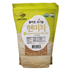 McCabe Organic Brown Rice Tea - Roasted Brown Rice Tea 2lb 2 lb, 1개