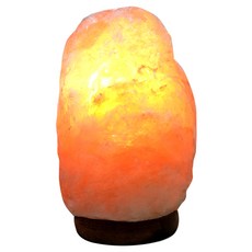 【168開運坊】熱賣喜馬拉雅鹽燈 小 玫瑰鹽燈*1 (含座/燈泡/電線/擇日/招財符) 開運擺飾, 重約1.5-2kg