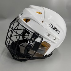 아이스하키 헬멧 IBX 어린이 성인 프로텍터, 블랙 M, 1개