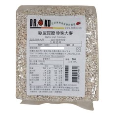 DR.OKO 德逸 歐盟認證 珍珠大麥 500g, 1個