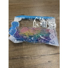繽紛髮圈, 彩色, 1個