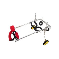 고고딜 대형견 휠체어 강아지 고양이 재활 보조기 애견 보행기, XXS 2륜 1.5~2.5kg, 1개, 1L