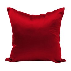 모방 실크 베개 케이스 쿠션 커버 새틴 40X40 50X50 부드러운 의자 60X60CM 소파 45X45 장식 솔리드, 40x40CM, d188