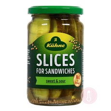 퀴네 샌드위치용 슬라이스피클, 1개, 330g