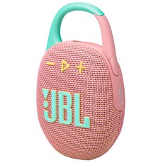 JBL Clip 5 可攜式防水藍牙喇叭, 粉紅色