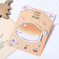귀여운 소금만두 점착식 메모지, 단품, 상세페이지 참조, 단품