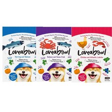 Loveabowl 囍碗 無穀犬糧 鮭魚雪蟹口味 4.5公斤 添加牛磺酸 超級食物配方, 1個, 鮭魚+雪蟹,4.5Kg