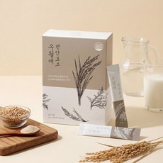 우월애 곡물효소 100포 편안 발효 대용량 소화 효소 미숫가루맛 (100포X1BOX), 100개, 3g